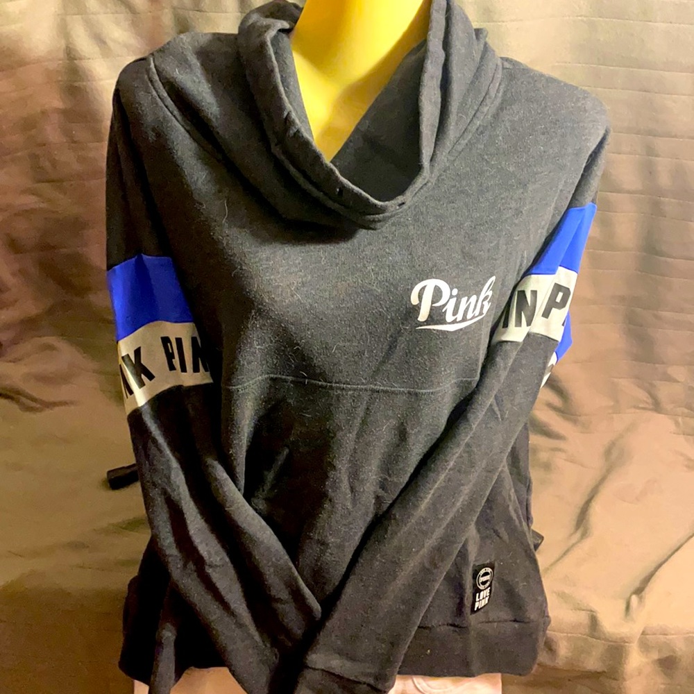 Victoria Secret PINK Gray and Blue Cowl